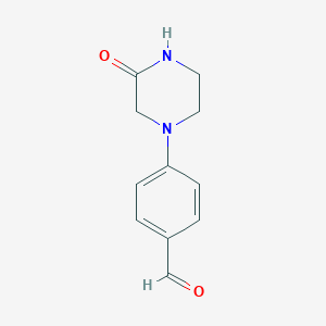 4-(3-Oxopiperazin-1-yl)benzaldehydeͼƬ
