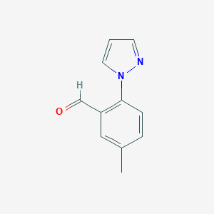 5-methyl-2-(1H-pyrazol-1-yl)benzaldehydeͼƬ