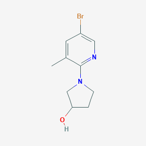 1-(5-Bromo-3-methyl-2-pyridinyl)-3-pyrrolidinolͼƬ