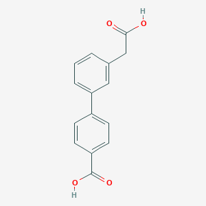 4-[3-(Carboxymethyl)phenyl]benzoic acid图片