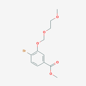 4-Bromo-3-[(2-methoxyethoxy)methoxy]benzoic Acid Methyl EsterͼƬ