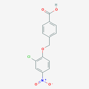 4-(2-Chloro-4-nitro-phenoxymethyl)-benzoic acidͼƬ