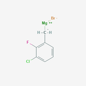 3-Chloro-2-fluorobenzylmagnesium bromide,0,25M ethyl etherͼƬ