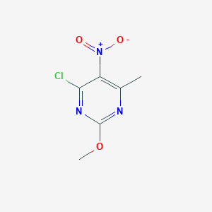 4-Chloro-2-methoxy-6-methyl-5-nitropyrimidineͼƬ