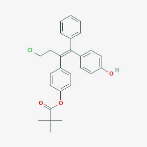 4,4'-[1-(2-Chloroethyl)-2-phenyl-1,2-ethenediyl]-4-O-pivaloyl-bisphenolͼƬ