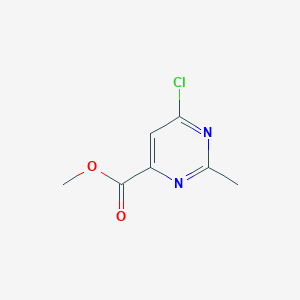 METHYL 6-CHLORO-2-METHYLPYRIMIDINE-4-CARBOXYLATE图片