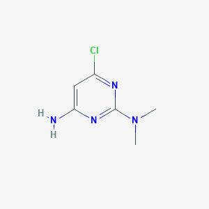 6-chloro-N~2~,N~2~-dimethyl-2,4-pyrimidinediamineͼƬ