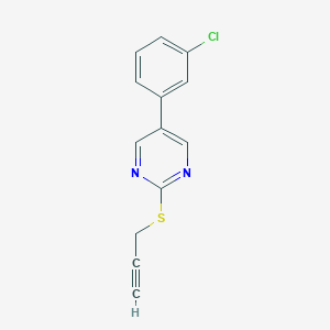 5-(3-chlorophenyl)-2-(2-propynylsulfanyl)pyrimidineͼƬ