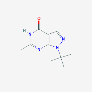 1-tert-Butyl-6-methyl-1H,4H,5H-pyrazolo[3,4-d]pyrimidin-4-one图片