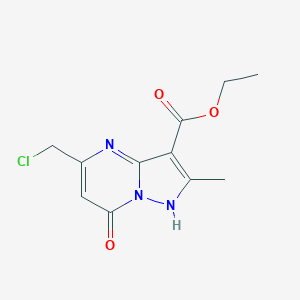 ethyl 5-(chloromethyl)-2-methyl-7-oxo-4H,7H-pyrazolo[1,5-a]pyrimidine-3-carboxylateͼƬ