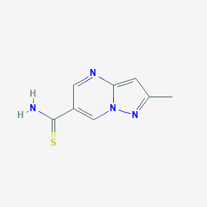2-Methylpyrazolo[1,5-a]pyrimidine-6-carbothioamideͼƬ