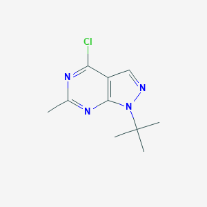 1-tert-Butyl-4-chloro-6-methyl-1H-pyrazolo[3,4-d]pyrimidineͼƬ
