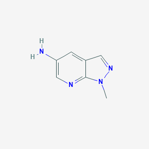1-Methyl-1H-pyrazolo[3,4-b]pyridin-5-amineͼƬ