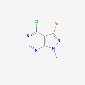 3-Bromo-4-chloro-1-methyl-1H-pyrazolo[3,4-d]pyrimidineͼƬ