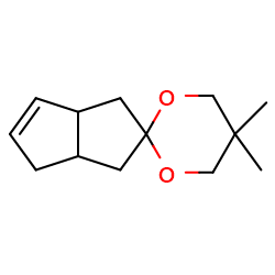 5,5-dimethyl-3',3'a,4',6'a-tetrahydro-1'H-spiro[1,3-dioxane-2,2'-pentalene]ͼƬ