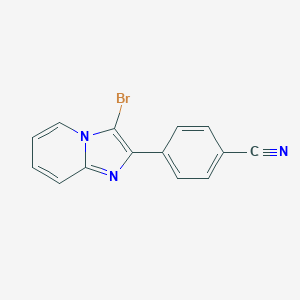 4-(3-Bromoimidazo[1,2-a]pyridin-2-yl)benzonitrileͼƬ