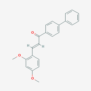 (2E)-1-{[1,1'-biphenyl]-4-yl}-3-(2,4-dimethoxyphenyl)prop-2-en-1-oneͼƬ