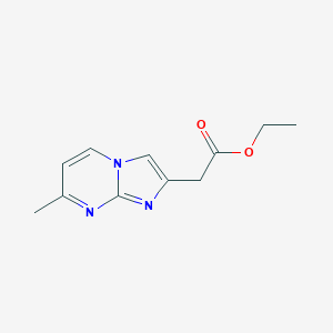 ethyl 2-{7-methylimidazo[1,2-a]pyrimidin-2-yl}acetateͼƬ