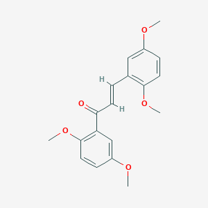 (2E)-1,3-bis(2,5-dimethoxyphenyl)prop-2-en-1-oneͼƬ