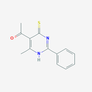 1-(4-methyl-2-phenyl-6-sulfanylpyrimidin-5-yl)ethan-1-oneͼƬ