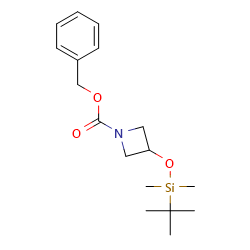 benzyl3-[tert-butyl(dimethyl)silyl]oxyazetidine-1-carboxylateͼƬ