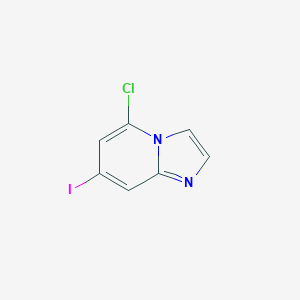 5-Chloro-7-iodoimidazo[1,2-a]pyridineͼƬ