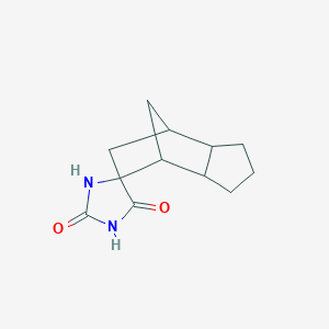 spiro[imidazolidine-4,8'-tricyclo[5,2,1,0,2,6]decane]-2,5-dioneͼƬ