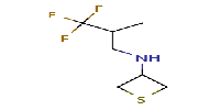 N-(3,3,3-trifluoro-2-methylpropyl)thietan-3-amineͼƬ