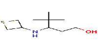 4,4-dimethyl-3-[(thietan-3-yl)amino]pentan-1-olͼƬ