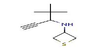 N-(4,4-dimethylpent-1-yn-3-yl)thietan-3-amineͼƬ