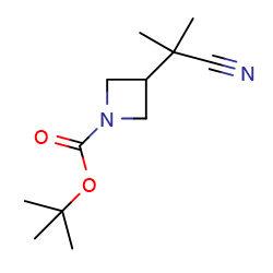 tert-butyl3-(1-cyano-1-methylethyl)azetidine-1-carboxylateͼƬ