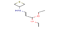 N-(3,3-diethoxypropyl)thietan-3-amineͼƬ