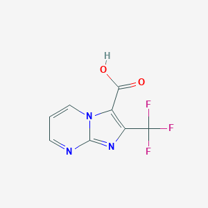 2-(Trifluoromethyl)imidazo[1,2-a]pyrimidine-3-carboxylic acidͼƬ