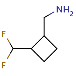 1-[2-(difluoromethyl)cyclobutyl]methanamineͼƬ