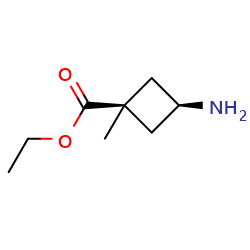 ethylcis-3-amino-1-methylcyclobutanecarboxylateͼƬ