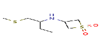3-{[1-(methylsulfanyl)butan-2-yl]amino}-1?-thietane-1,1-dioneͼƬ