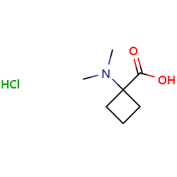 1-(dimethylamino)cyclobutane-1-carboxylicacidhydrochlorideͼƬ