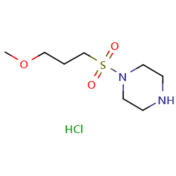 1-(3-methoxypropanesulfonyl)piperazinehydrochlorideͼƬ