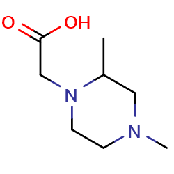 2-(2,4-dimethylpiperazin-1-yl)aceticacidͼƬ