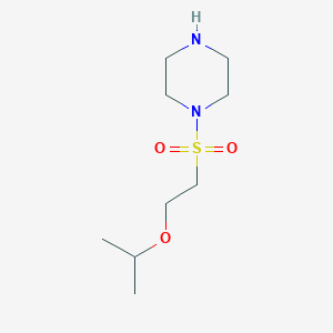 1-[2-(propan-2-yloxy)ethanesulfonyl]piperazineͼƬ
