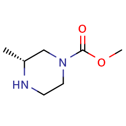 methyl(3R)-3-methylpiperazine-1-carboxylateͼƬ