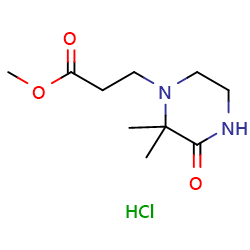 methyl3-(2,2-dimethyl-3-oxopiperazin-1-yl)propanoatehydrochlorideͼƬ