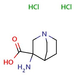 3-amino-1-azabicyclo[2,2,2]octane-3-carboxylicaciddihydrochlorideͼƬ