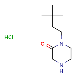 1-(3,3-dimethylbutyl)piperazin-2-onehydrochlorideͼƬ