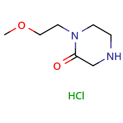 1-(2-methoxyethyl)piperazin-2-onehydrochlorideͼƬ