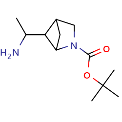 tert-butyl5-(1-aminoethyl)-2-azabicyclo[2,1,1]hexane-2-carboxylateͼƬ