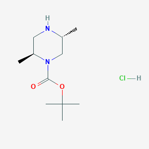 tert-butyl(2S,5R)-2,5-dimethylpiperazine-1-carboxylatehydrochlorideͼƬ