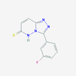 3-(3-fluorophenyl)-[1,2,4]triazolo[4,3-b]pyridazine-6-thiolͼƬ