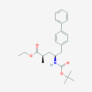 (2R,4S)-5-(Biphenyl-4-yl)-4-[(tert-butoxycarbonyl)amino]-2-methylpentanoic Acid Ethyl EsterͼƬ