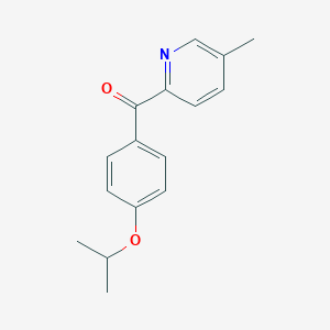 2-(4-Isopropoxybenzoyl)-5-methylpyridineͼƬ